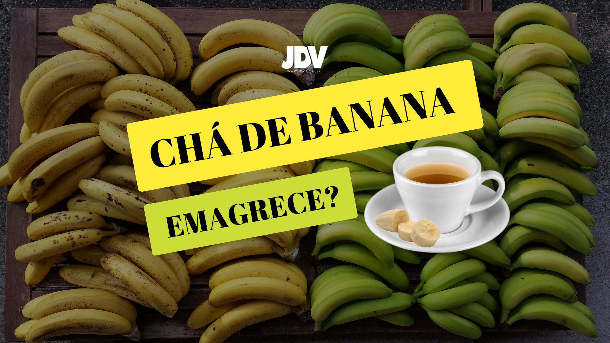 Mito ou verdade: chá de banana emagrece?