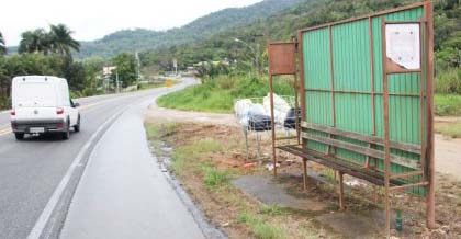 Lunelli quer abrigos de passageiros na Rodovia do Arroz