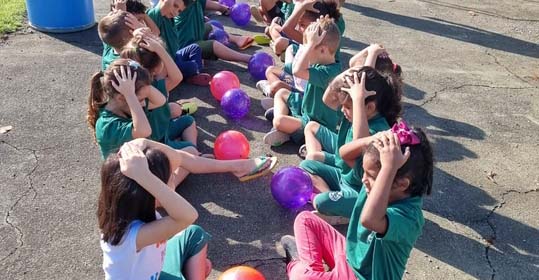 Crianças da pré-escola agora têm educação física nos CEIs