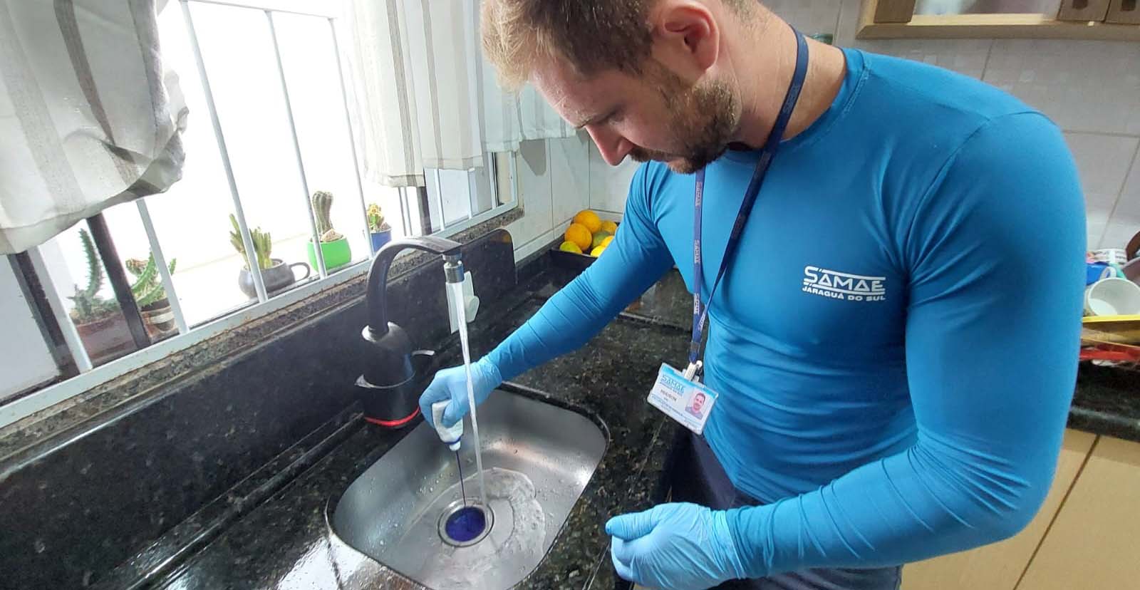 Samae inicia vistorias para verificar a conexão à rede de esgoto