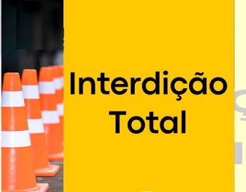 COMUNICADO – Interdição da rua 25 de Julho