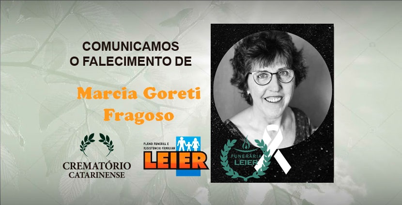 Plano Leier informa o falecimento de Marcia Goreti Fragoso