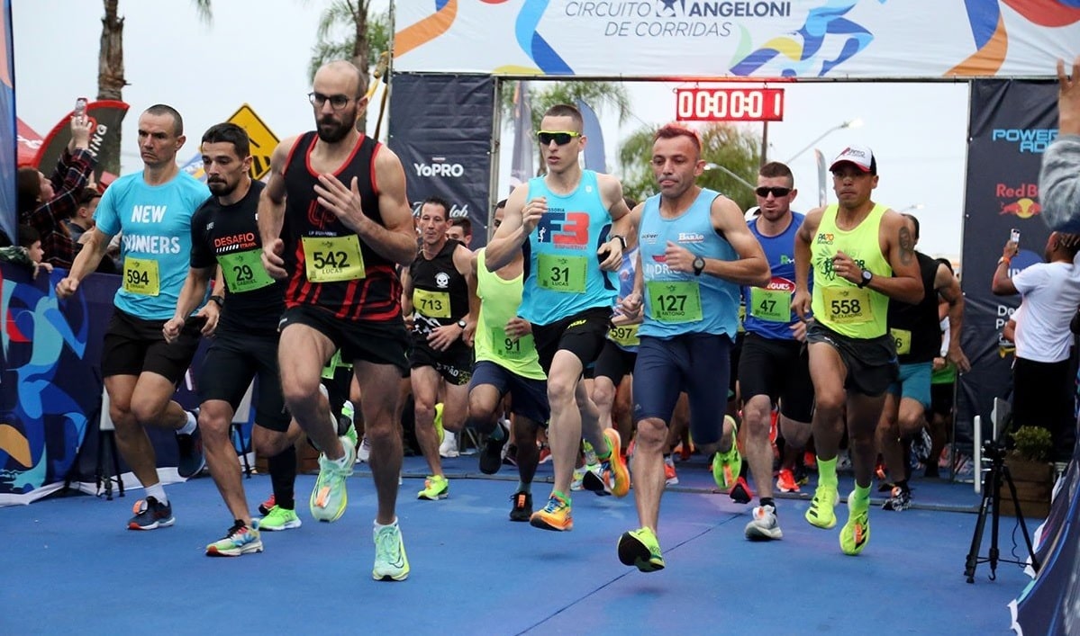 Atletismo: Prova de corrida reúne 700 atletas nas ruas de Jaraguá do Sul