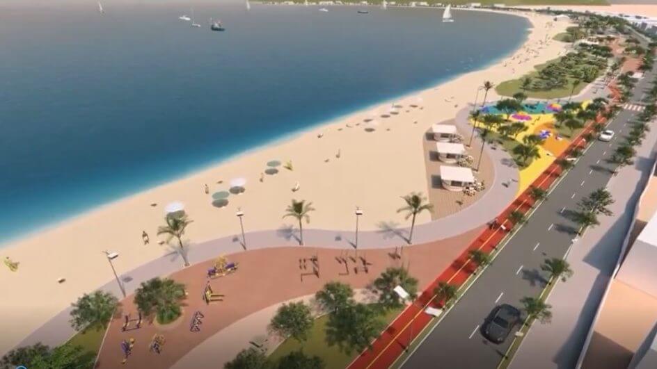 Cidade de SC estuda viabilidade de alargamento em trecho de praia