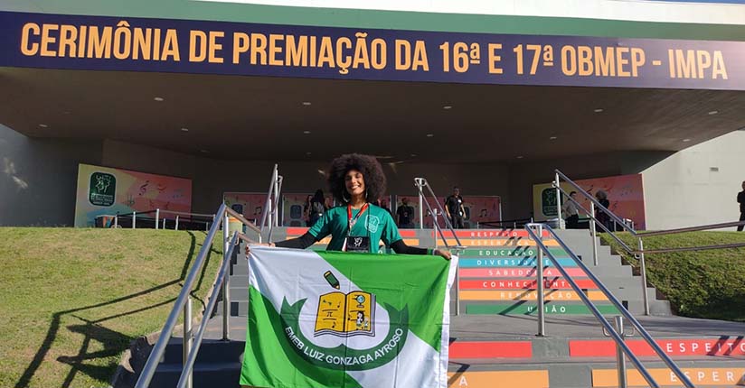 Estudantes da rede municipal premiados na OBMEP