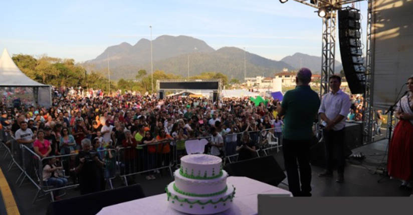 Festividades dos 147 anos da cidade reuniram mais de 90 mil pessoas