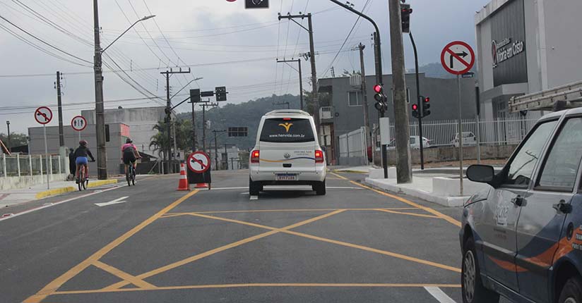 Ajuste pontual no binário da Vila Lenzi vai melhorar trânsito