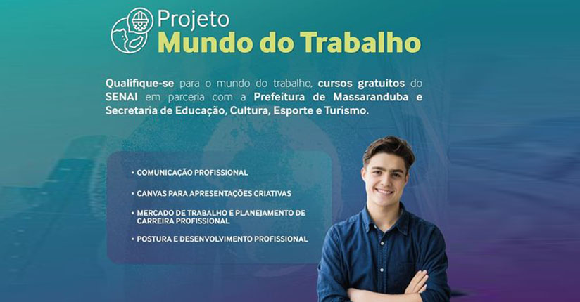 Estudantes têm cursos voltados ao mundo do trabalho