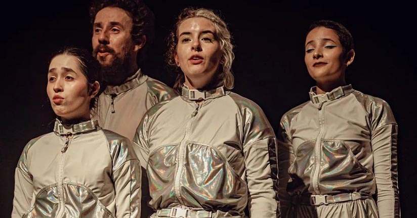 Núcleo de atores para peça teatral sábado no CEU Manequinha 