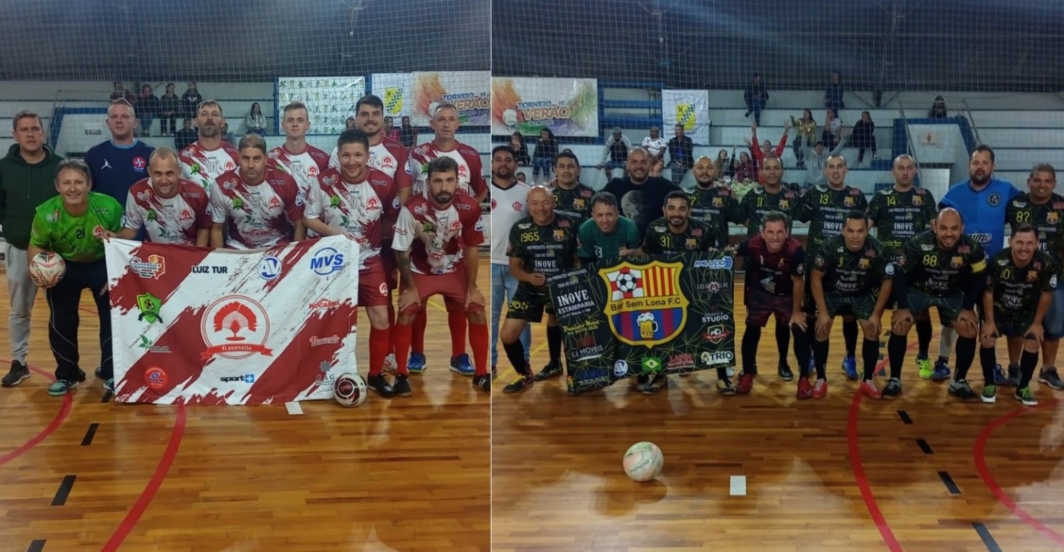 Futsal: Ravenalla e Bar Sem Lona disputam título do 30º Campeonato Municipal Veterano