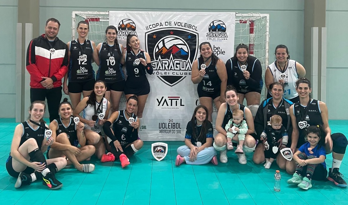 Vôlei: Conheça os campeões da 2ª Copa Jaraguá Vôlei Clube realizado na Areninha