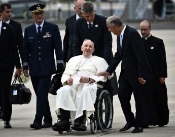 Papa Francisco chega em Lisboa para a Jornada Mundial da Juventude