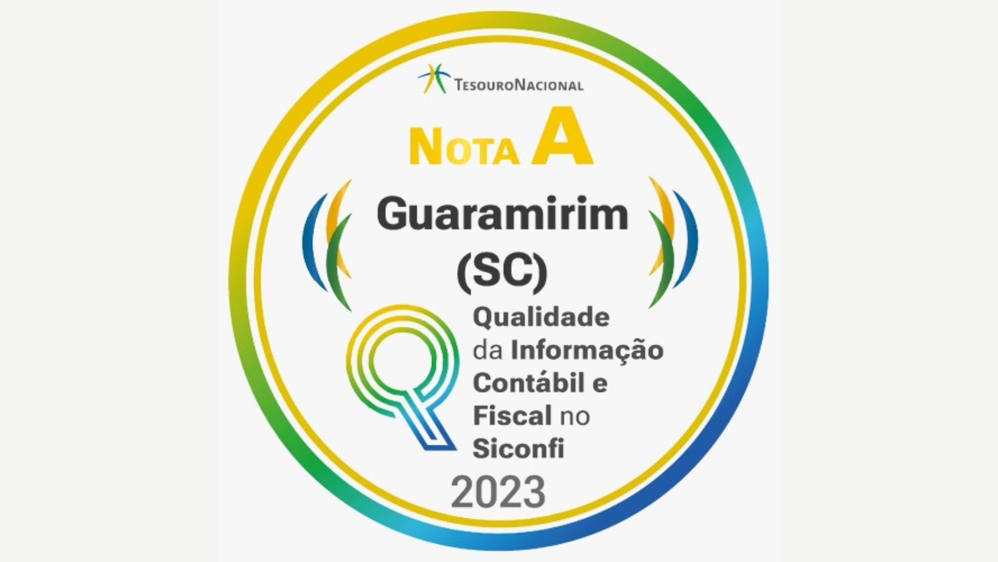 Prefeitura de Guaramirim recebe nota máxima em ranking do Tesouro Nacional