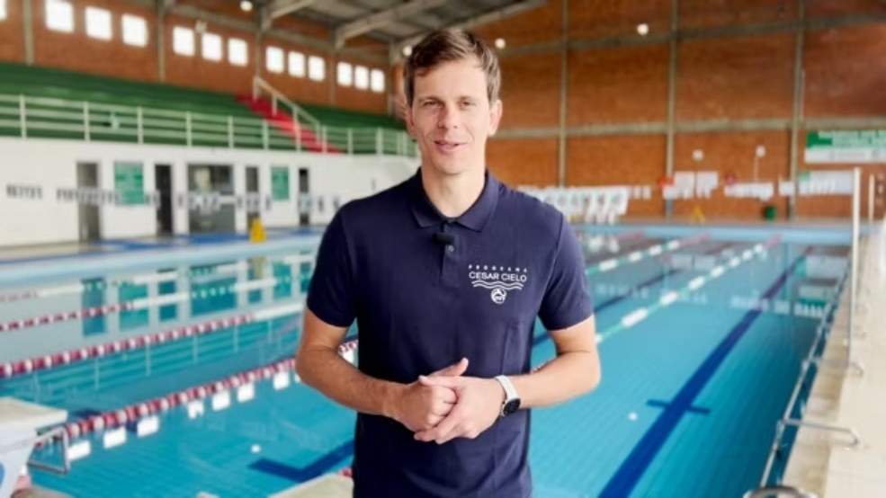 César Cielo palestra nos 45 anos da Aciag em setembro