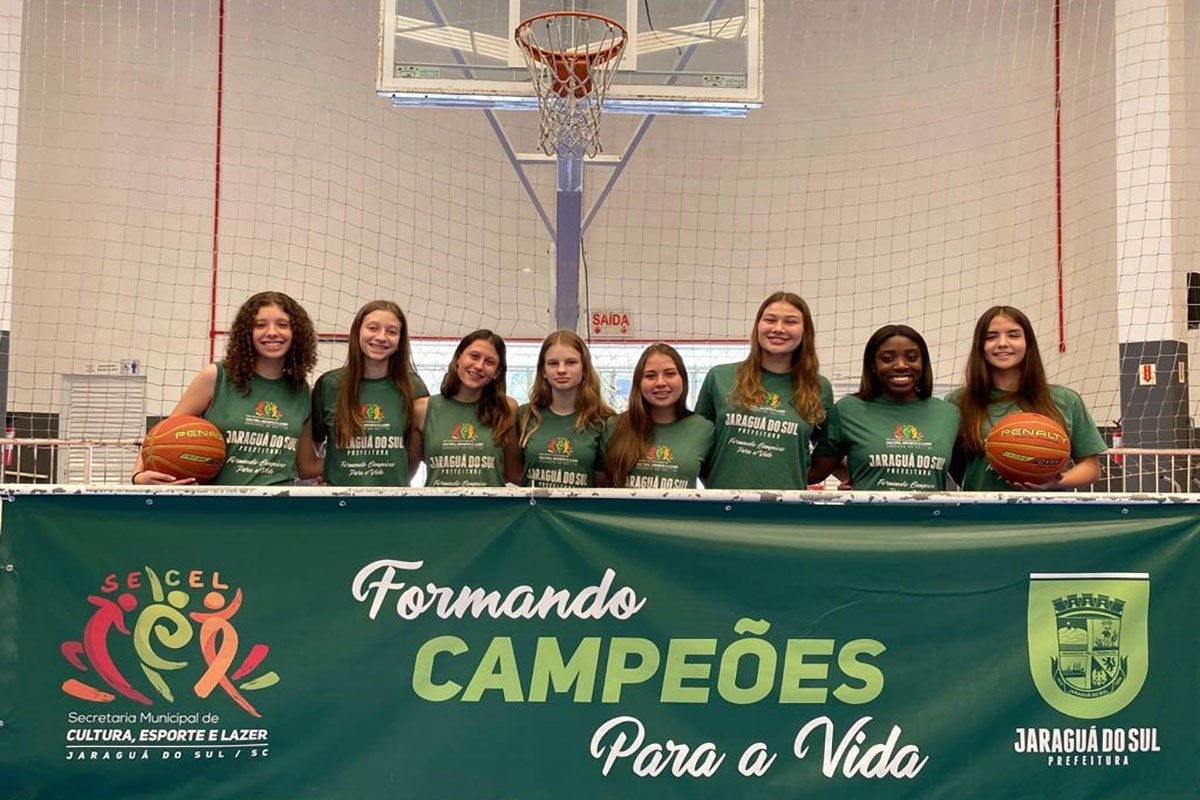 Basquete: Atletas de Jaraguá do Sul se juntam à seleção catarinense feminina
