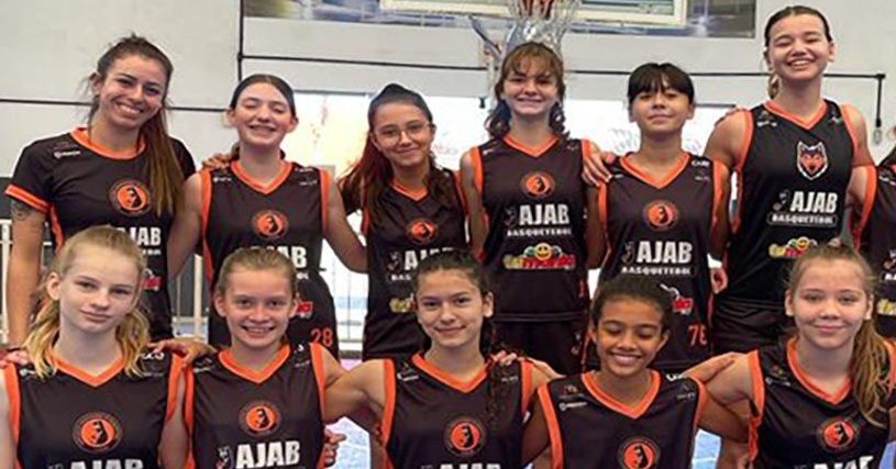 Basquete: Time feminino de Jaraguá do Sul se garante na semifinal do estadual sub-12