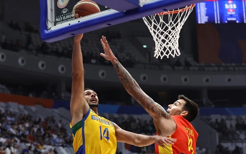 Brasil vence Costa do Marfim e avança na Copa do Mundo de Basquete