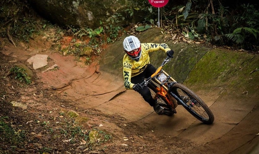 Ciclismo: Jaraguaense é segundo lugar em etapa do Campeonato Paulista de Downhill
