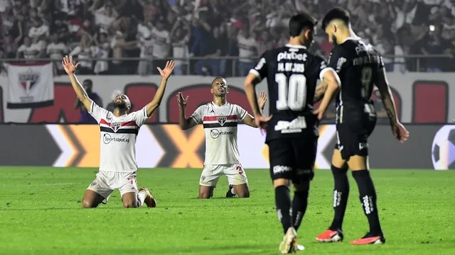 Futebol: São Paulo vence Corinthians e vai à final da Copa do Brasil pela segunda vez