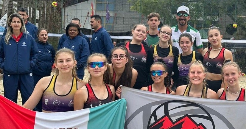 Vôlei de Praia: Dupla jaraguaense é campeã da III Etapa do Circuito Catarinense sub-17