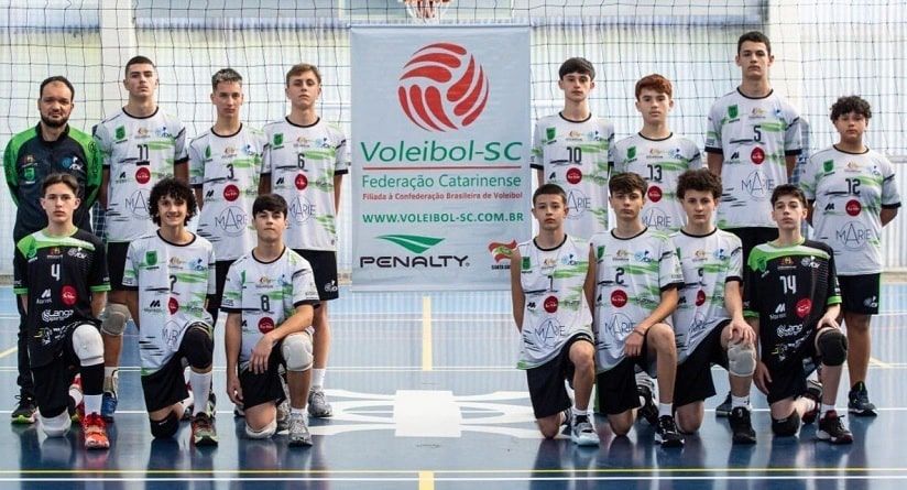 Vôlei: ADV Jaraguá sub-15 masculino estreia com três vitórias fora de casa