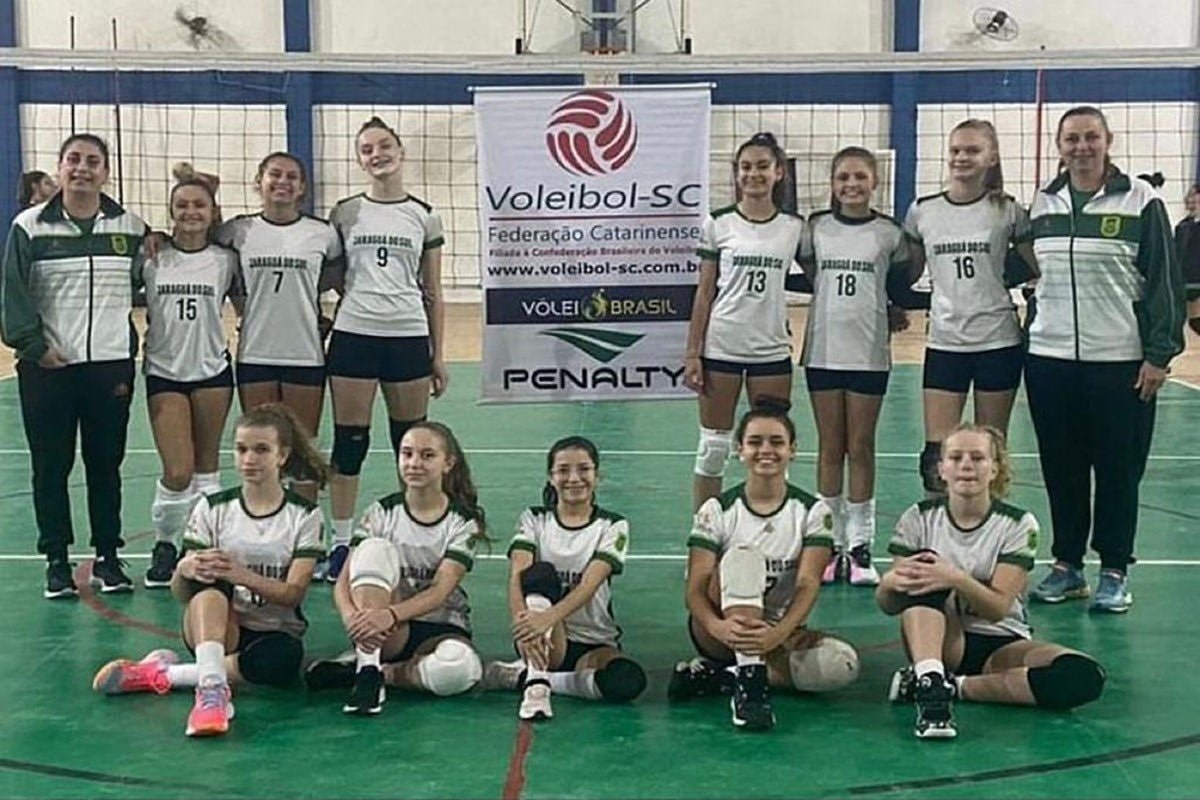 Vôlei: ADV Jaraguá joga em casa pelo estadual sub-14 feminino