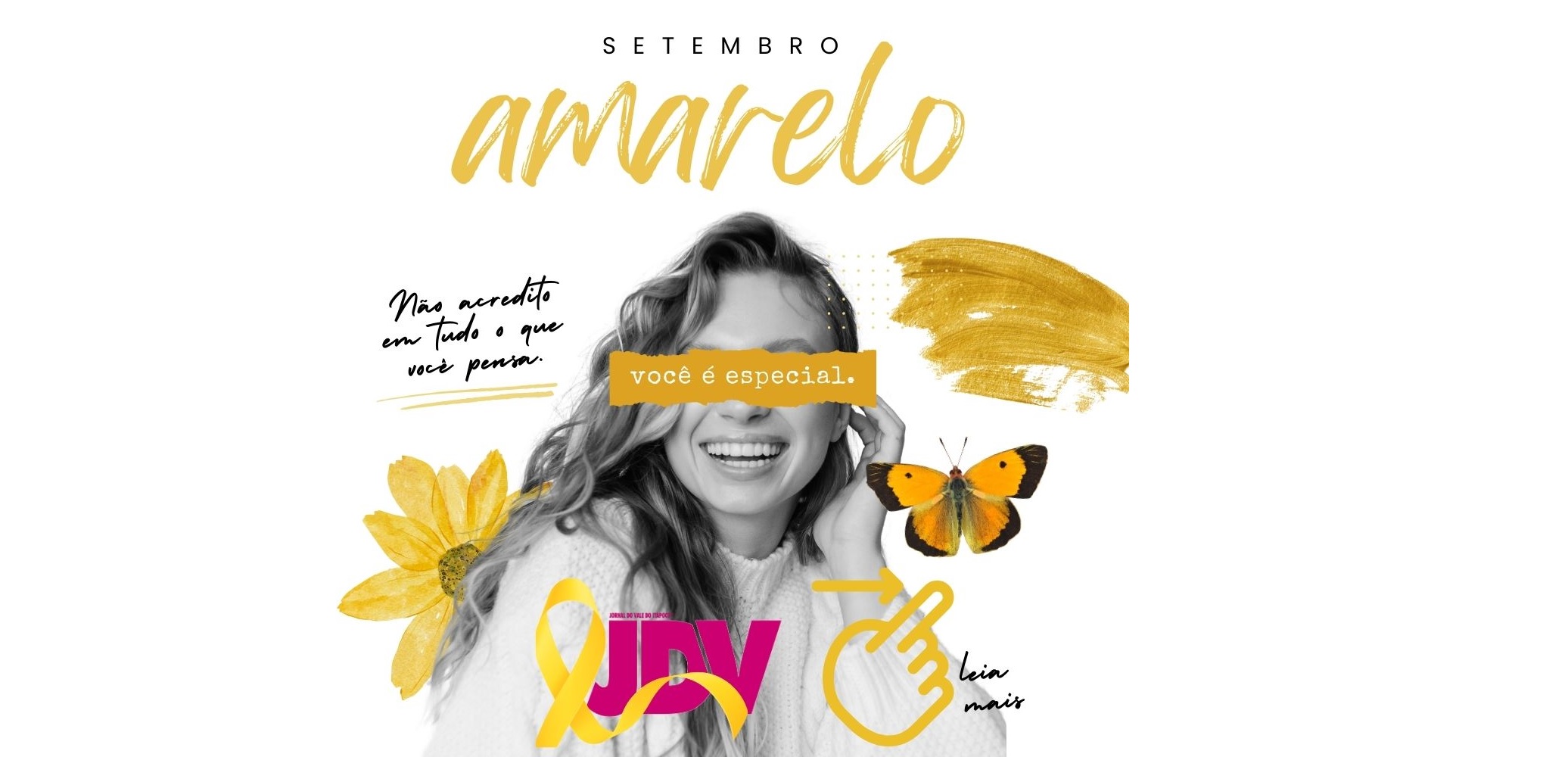 Setembro Amarelo, esteja preparado para abraçar alguém.