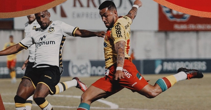 Futebol: Brusque vence o São Bernardo com gol no final e abre vantagem na luta pelo acesso na Série C