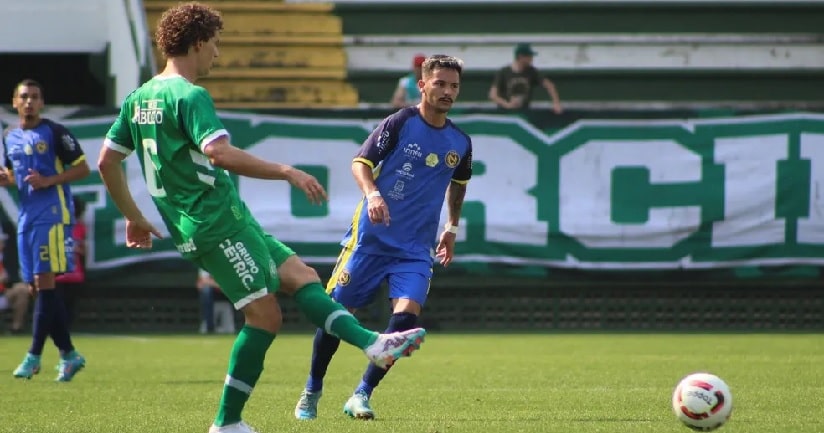 Futebol: Chapecoense e Nação empatam por 1 a 1 pela Copa Santa Catarina