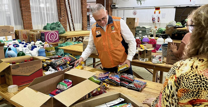 Donativos são encaminhados aos flagelados do Rio Grande do Sul 