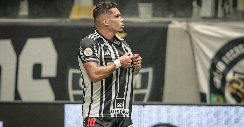 Futebol: Paulinho decide, Atlético-MG supera Cuiabá e mantém boa fase no Brasileirão