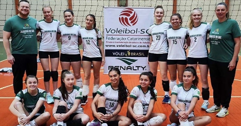 Vôlei: Jaraguá do Sul feminino joga etapa do estadual sub-15 na Areninha