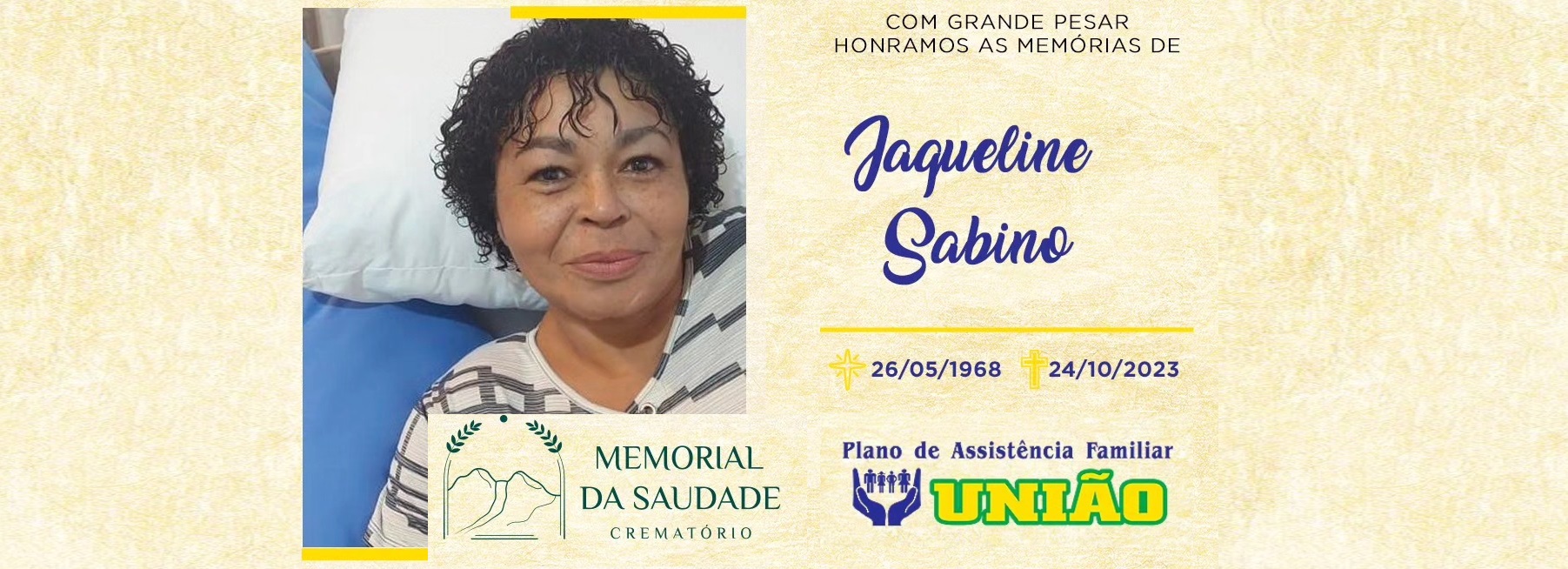 PLANO UNIÃO informa – FALECIMENTO