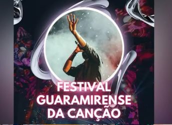 Cultura: Amanhã é o último dia para as inscrições gratuitas para o Festival Guaramirense da Canção 2023