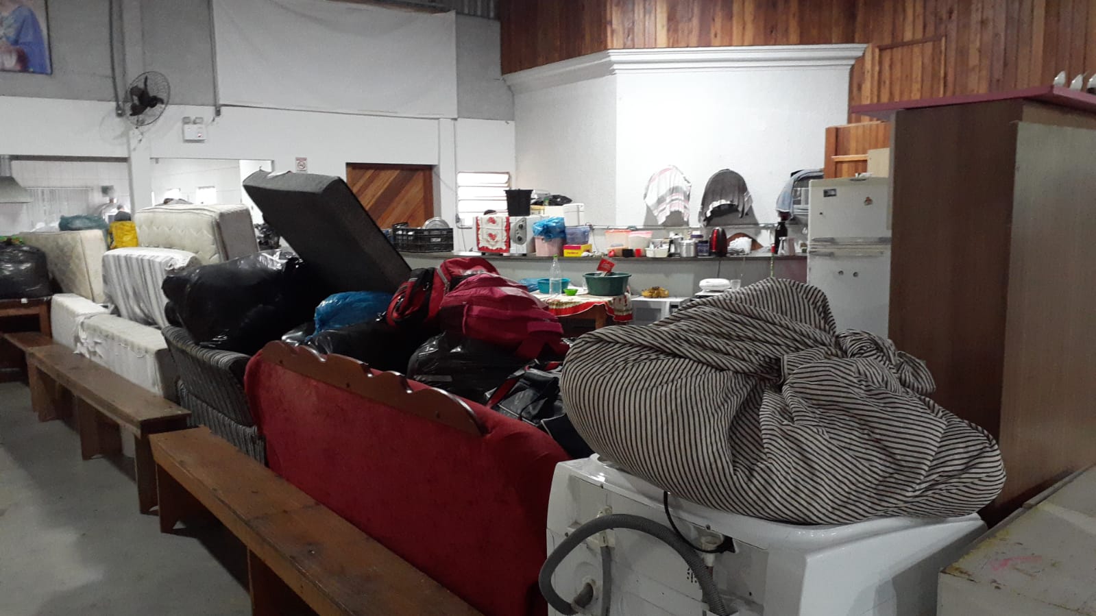 Santa Catarina tem 168 abrigos abertos em 67 cidades