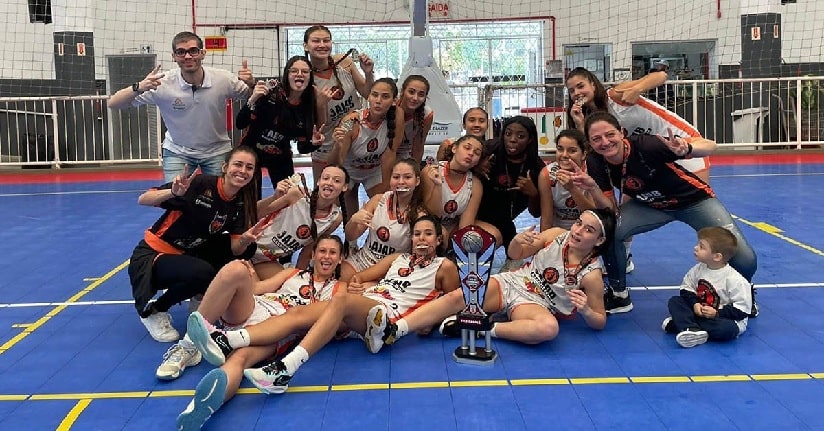 Basquete: Jaraguá do Sul feminino é vice-campeão do estadual sub-17