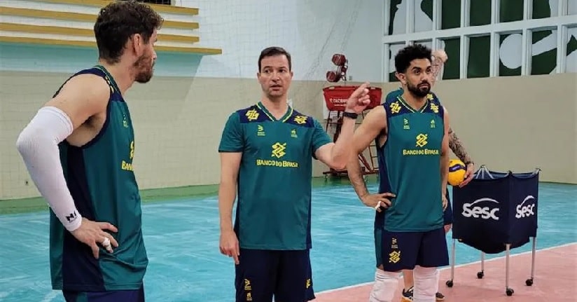 Vôlei: CBV anuncia técnico da seleção brasileira masculina no Pan de Santiago