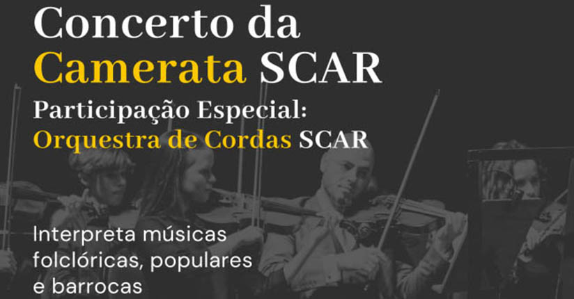 Camerata e Orquestra de Cordas se apresentam na Heleodoro Borges 