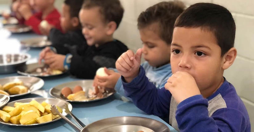 Alimentação escolar apresenta diferenciais em Jaraguá do Sul
