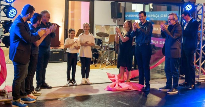 Unidade Scar na Praça foi inaugurada para atividades culturais
