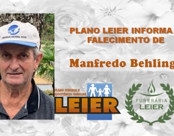 Plano Leier informa o falecimento de Manfredo Behling