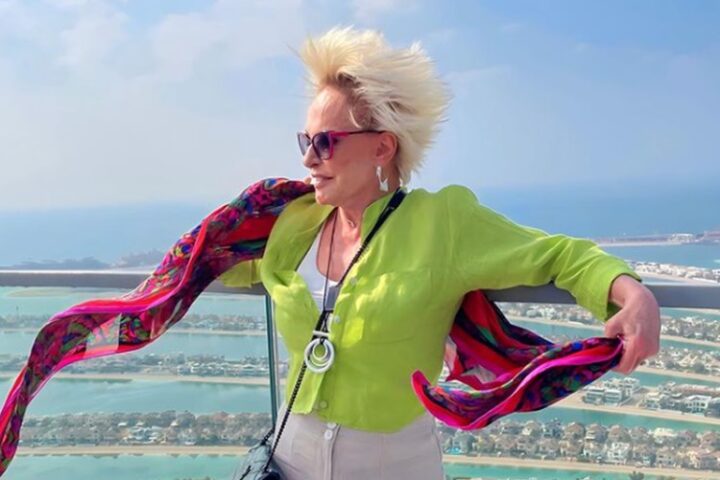 Ana Maria Braga faz passeio de balão em Dubai e relata perrengue: 'Ele caiu, foi um susto'