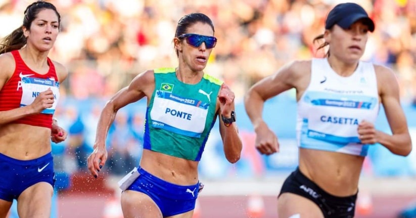 Atletismo: “Foi uma emoção muito grande”, diz jaraguaense após participação no Pan