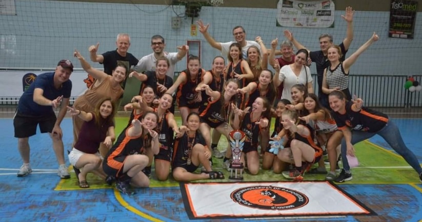 Basquete: AJAB é vice-campeã estadual sub-13