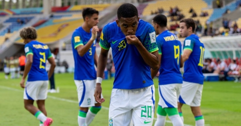 Futebol: Brasil está nas quartas de final do mundial sub-17