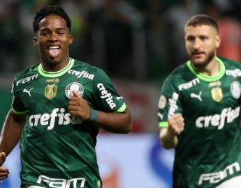 Futebol: Palmeiras vence o América-MG e abre vantagem na liderança do Brasileirão