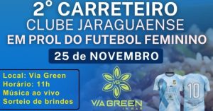 Futebol: Time feminino promove 2º Carreteiro em Jaraguá do Sul