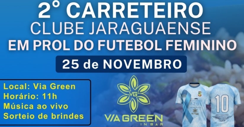 Futebol: Time feminino promove 2º Carreteiro em Jaraguá do Sul
