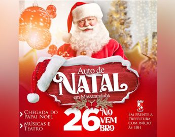 Massaranduba terá Auto de Natal no domingo 