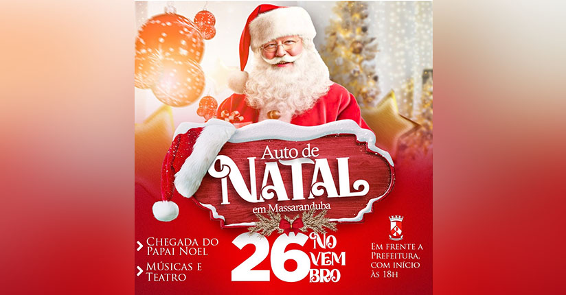 Massaranduba terá Auto de Natal no domingo